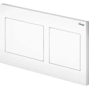 Изображение товара кнопка смыва модель 8611.1 viega visign for style 21 773250 для инсталляции, альпийский белый