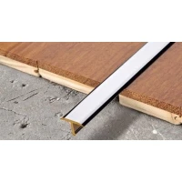 Профиль Т-обр.латунь хромиров.20мм 2,7м PCROC 209