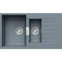 Кухонная мойка Tolero TL-860 платина 856325