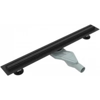 Душевой трап (лоток) Esbano S-SIDE-80MB ESTRSLMSIDE80MB 80 см, с решеткой, щелевой, черный матовый