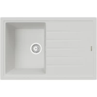 Кухонная мойка TopZero Juliet 780.500-07 Ice 78x50 см, белый