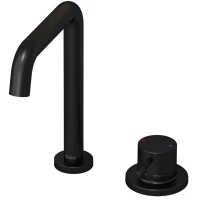 Смеситель для раковины Teska Atlas Arteon E3108 без донного клапана, черный матовый