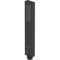 Душевая лейка Whitecross X QUADRA-BL 1 режим, черный матовый