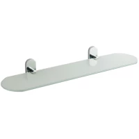 Полка стеклянная 52 см Fora Brass BR034