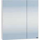 Изображение товара зеркальный шкаф санта аврора 700332 60x65 см l/r, белый глянец