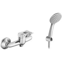 Смеситель для душа Santek Баус WH5A20010C001 с душевым гарнитуром, хром