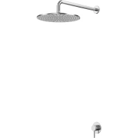 Душевой комплект Whitecross Y YSET01NIB 300 мм, со смесителем, никель матовый