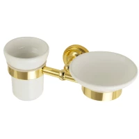 Стакан с мыльницей Migliore Mirella ML.MRL-M066.DO