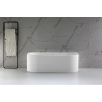 Ванна из литьевого мрамора Vincea Solid Surface VBT-4S07-1700MW 170x80 см, белый матовый