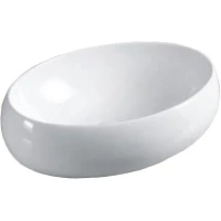 Раковина-чаша CeramaLux 9030B 48x34 см, накладная, белый