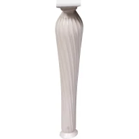 Комплект ножек для тумбы Armadi Art Spirale 848-W-45 45 см, белый глянец