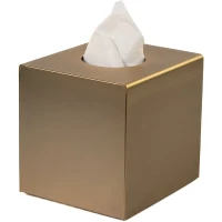 Контейнер для бумажных салфеток Stil Haus 1122(18) золотой матовый