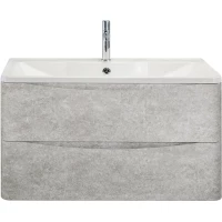 Тумба Cemento Verona Grigio 99,6 см BelBagno Acqua ACQUA-1000-2C-SO-CVG