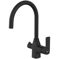 Смеситель для кухни с подключением к фильтру Lemark Ursus LM7261BL