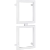 Полотенцесушитель электрический Сунержа Этюд E 30-0844-6030 690x330, МЭМ левый, белый матовый