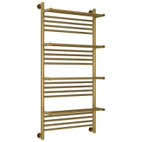 Полотенцесушитель водяной 1200x600 состаренная бронза Сунержа Богема с полкой+ 05-0224-1260