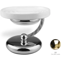 Мыльница Stil Haus Giunone G719(16) настольная, золотой