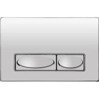 Кнопка смыва Creavit Design Ozel GP400400 для инсталляции, хром
