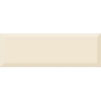 Плитка CVA040 Monocolor Biselado Brillo Crema 10x30
