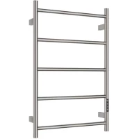 Полотенцесушитель электрический AQUAme AQM3125BN 738x475, диммер правый, никель матовый