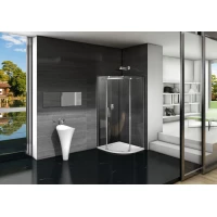 Душевой уголок 100x100 см Good Door Galaxy R-100-C-CH прозрачное