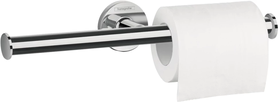 держатель туалетной бумаги hansgrohe logis universal 41726000 Держатель туалетной бумаги двойной Hansgrohe Logis Universal 41717000