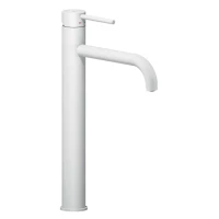 Смеситель для раковины Nobili Live LV00128WM без донного клапана, белый матовый