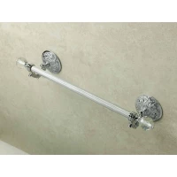 Полотенцедержатель Stil Haus Noto Light Murano NT45V(08) 55 см, хром