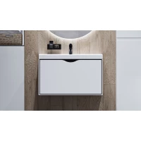 Тумба белый/графит 79,4 см Velvex Rigli tpRIG.80.1Y-21.631.231