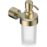 Дозатор для жидкого мыла Abber Osten 316 AA185A9BG настенный, золотой матовый