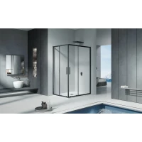 Душевой уголок 120x80 см Good Door Cofe CR-120-80-C-B прозрачное