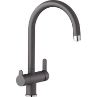 Смеситель для кухни с подключением к фильтру Blanco Trima темная скала 526271