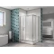 Душевой уголок 100x80 см BelBagno DUE-AH-2-100/80-C-Cr прозрачное Душевой уголок 100x80 см BelBagno DUE-AH-2-100/80-C-Cr прозрачное - 1