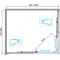 Душевой уголок 100x80 см BelBagno DUE-AH-2-100/80-C-Cr прозрачное Душевой уголок 100x80 см BelBagno DUE-AH-2-100/80-C-Cr прозрачное - 4