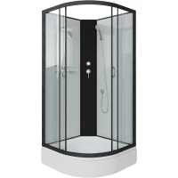 Душевая кабина 90x90x200 см Niagara NG-6701-14BK прозрачное