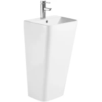 Раковина Ceruttispa Sandra CT7828 44x38 см, напольная, белый