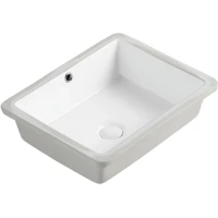 Раковина Agger ASB01500 50x40 см, встраиваемая снизу, белый глянец