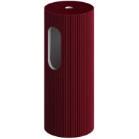 Пьедестал для раковины Boheme Sole Corian Burgundy 801-Base-Rib-BUR бургундский матовый