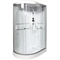 Душевая кабина 120x80x215 см Deto L602R прозрачное