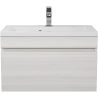 Тумба под раковину Uperwood Eva 3930213462 57 см, подвесная, дуб харбор белый