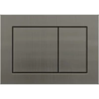 Кнопка смыва CeramaLux LC-017 для инсталляции, оружейная сталь матовый