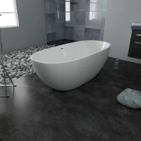 Акриловая ванна Grossman Fly GR-1701 170x80 см, отдельностоящая, белый глянец