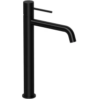 Смеситель для раковины Raiber Graceful RPB-002 без донного клапана, черный матовый