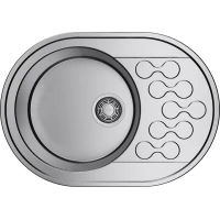 Кухонная мойка Omoikiri Kasumigaura 65-IN 4993727 65x46 см, нержавеющая сталь