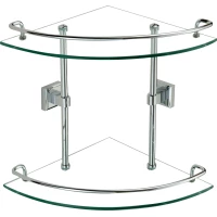 Полка угловая 26,3x26,3 см Savol 95 S-095322