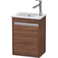Тумба темный орех 40 см Duravit Ketho KT6417L2121