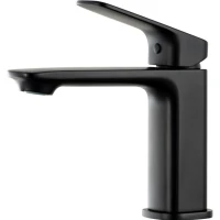 Смеситель для раковины Gappo G1028-6 черный матовый