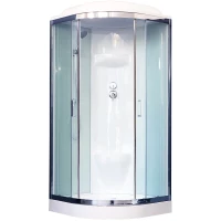 Душевая кабина 90x90x217 см Royal Bath RB90HK6-WT-CH прозрачное