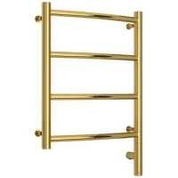 Полотенцесушитель электрический 500x500 золотой МЭМ правый Сунержа Галант 3.0 03-5801-5050