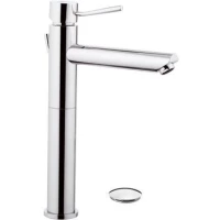 Смеситель для раковины Remer Minimal N10LXL с донным клапаном, хром